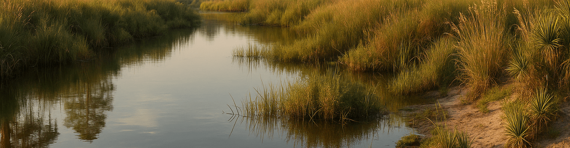 Natürlicher Lebensraum für Krokodile